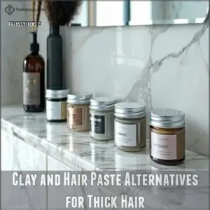 Clay and Hair Paste Alternatives for Thick Hair