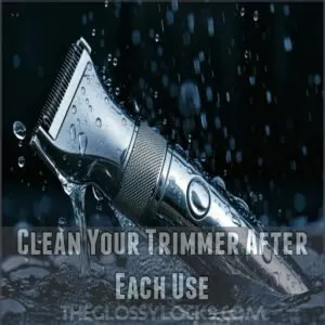 Clean Your Trimmer After Each Use