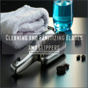 Cleaning and Sanitizing Blades and Clippers