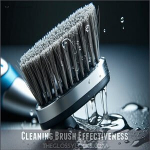 Cleaning Brush Effectiveness