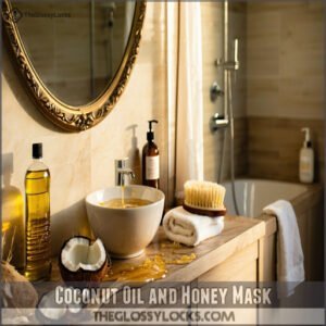 Coconut Oil and Honey Mask