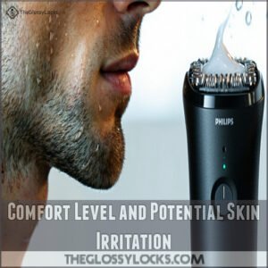 Comfort Level and Potential Skin Irritation