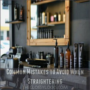 Common Mistakes to Avoid When Straightening