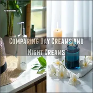 Comparing Day Creams and Night Creams