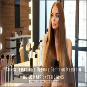 Considerations Before Getting Keratin Bond Hair Extensions