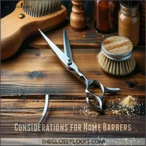 Considerations for Home Barbers