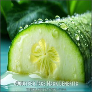 Cucumber Face Mask Benefits