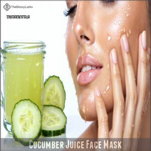 Cucumber Juice Face Mask