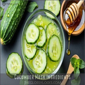 Cucumber Mask Ingredients