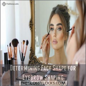 Determining Face Shape for Eyebrow Shaping