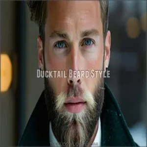 Ducktail Beard Style