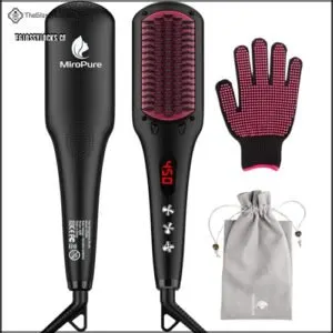 Enhanced Ceramic Hair Straightener Brush