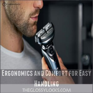 Ergonomics and Comfort for Easy Handling