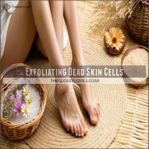 Exfoliating Dead Skin Cells