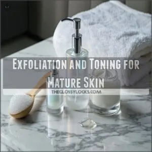 Exfoliation and Toning for Mature Skin