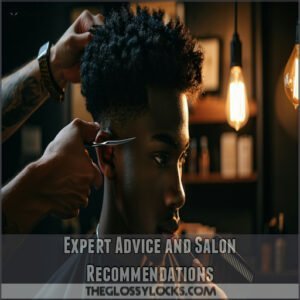 Expert Advice and Salon Recommendations