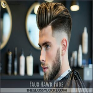 Faux Hawk Fade