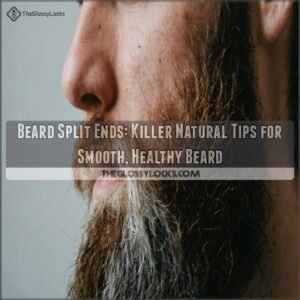 get rid of beard split ends naturally