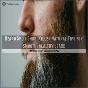 get rid of beard split ends naturally