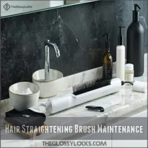 Hair Straightening Brush Maintenance