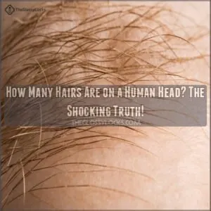 how many hairs are on a human head