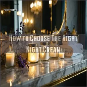 How to Choose The Right Night Cream