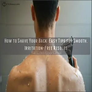 how to shave your back