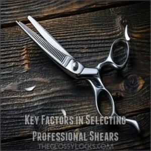 Key Factors in Selecting Professional Shears