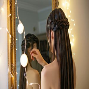 Large Feed-in Braids for Long Hair