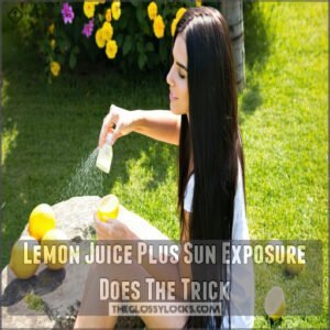 Lemon Juice Plus Sun Exposure Does The Trick