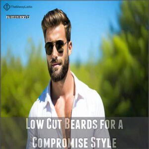 Low Cut Beards for a Compromise Style