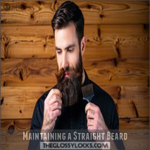 Maintaining a Straight Beard