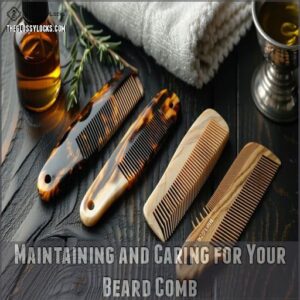 Maintaining and Caring for Your Beard Comb