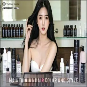 Maintaining Hair Color and Style Maintaining Hair Color and Style