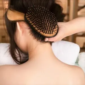 Massaging With Combs and Brushes