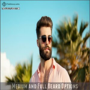 Medium and Full Beard Options