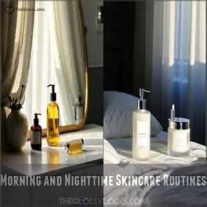 Morning and Nighttime Skincare Routines