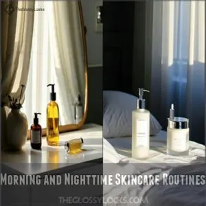 Morning and Nighttime Skincare Routines