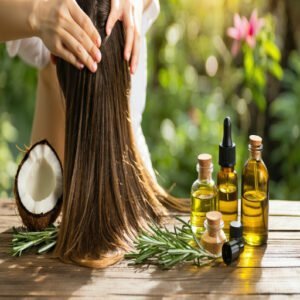 Natural Oils and Extracts for Scalp Health