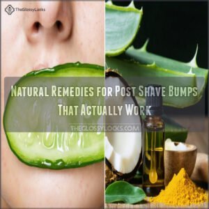 natural remedies for post shave bumps