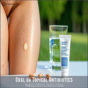 Oral or Topical Antibiotics