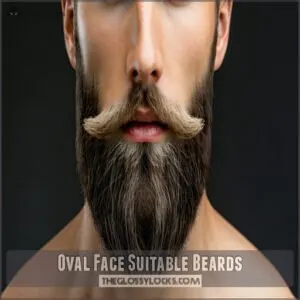 Oval Face Suitable Beards