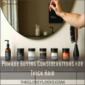 Pomade Buying Considerations for Thick Hair