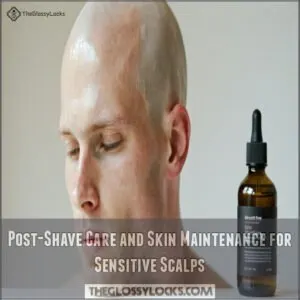 Post-Shave Care and Skin Maintenance for Sensitive Scalps