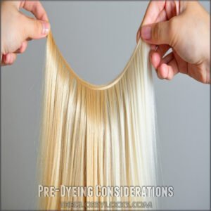 Pre-Dyeing Considerations