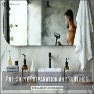 Pre-Shave Preparation and Routines