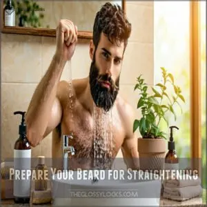 Prepare Your Beard for Straightening