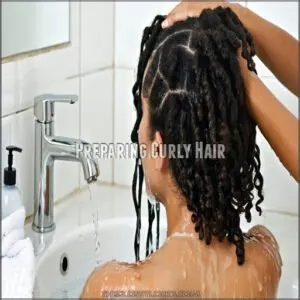 Preparing Curly Hair