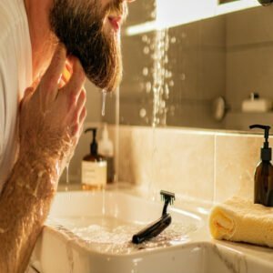 Preparing Skin for Shave