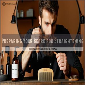 Preparing Your Beard for Straightening